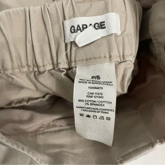 Garage Cargo Pants Beige Size Small - Picture 10 of 11